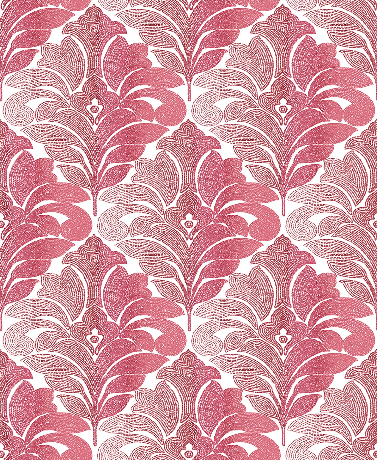A-Street Prints 2744-24146 Balangan Red Damask Wallpaper