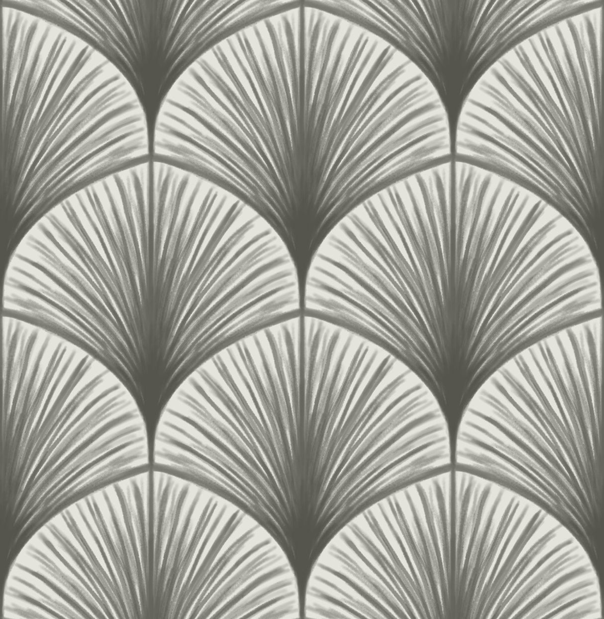 A-Street Prints 2763-24230 Dusk Grey Frond Wallpaper