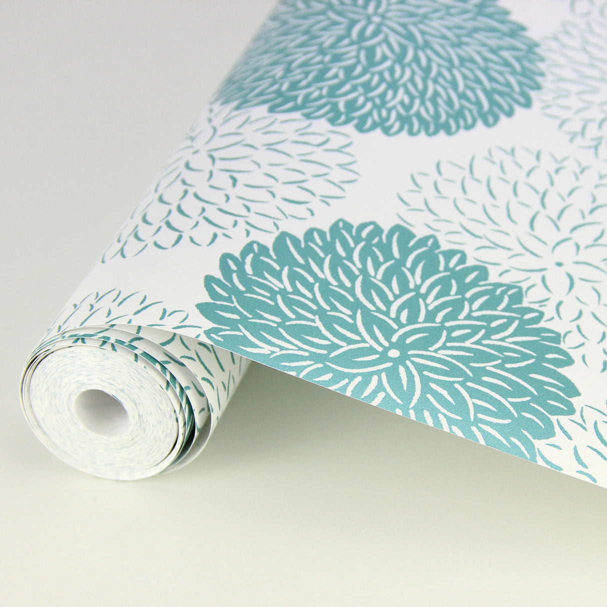 A-Street Prints 2764-24326 Blithe Turquoise Floral Wallpaper
