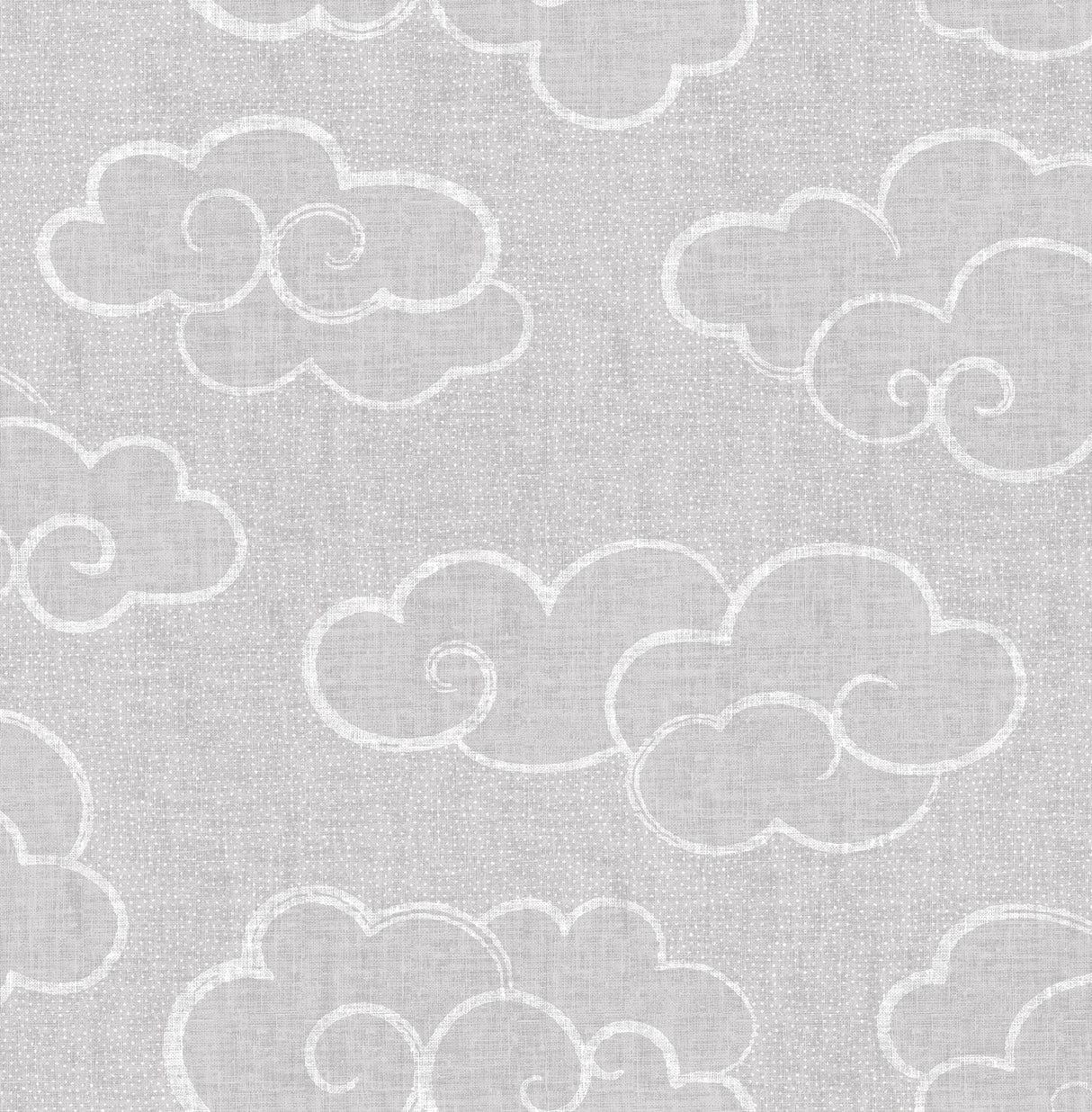 A-Street Prints 2764-24349 Skylark Grey Cloud Wallpaper