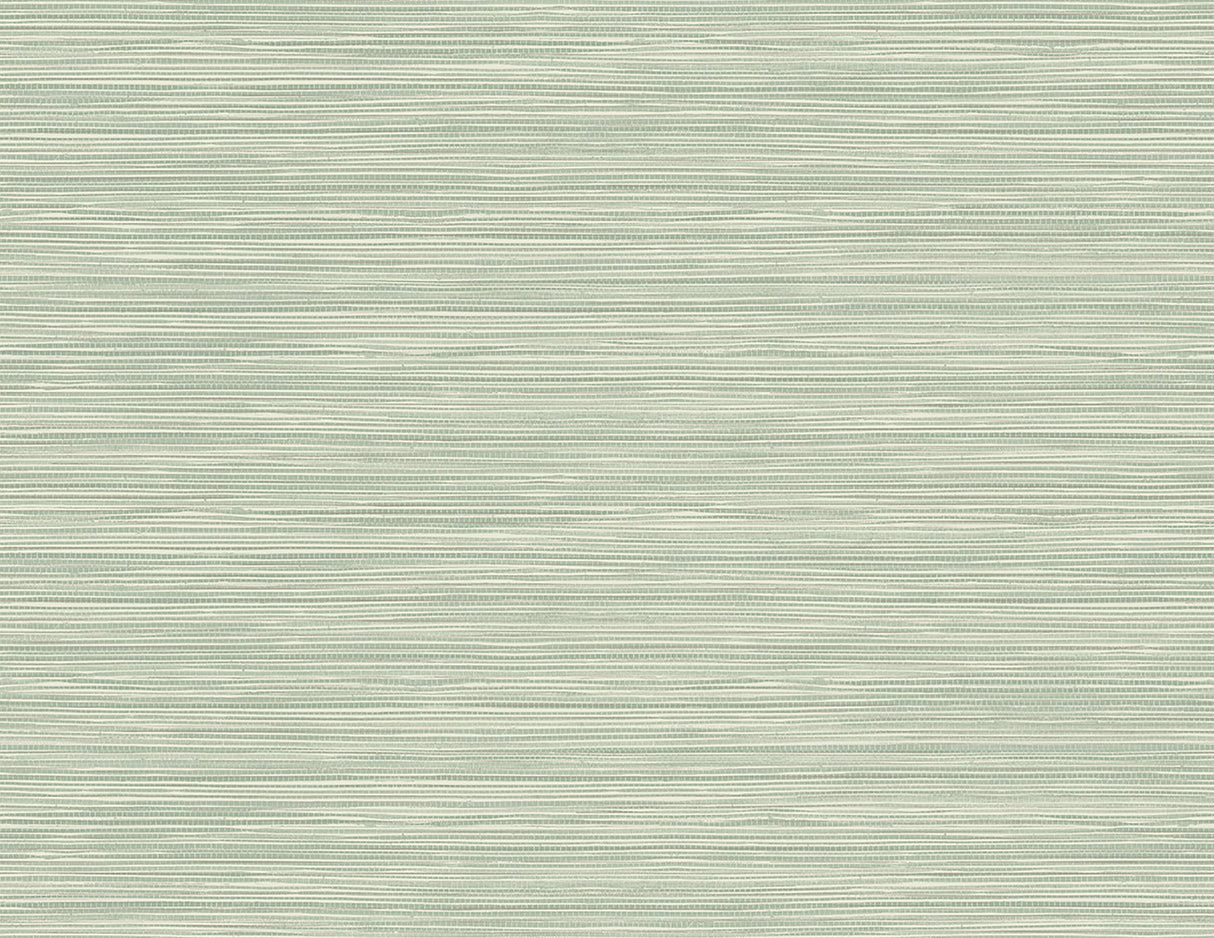 Kenneth James 2765-BW40914 Bondi Seafoam Grasscloth Texture Wallpaper