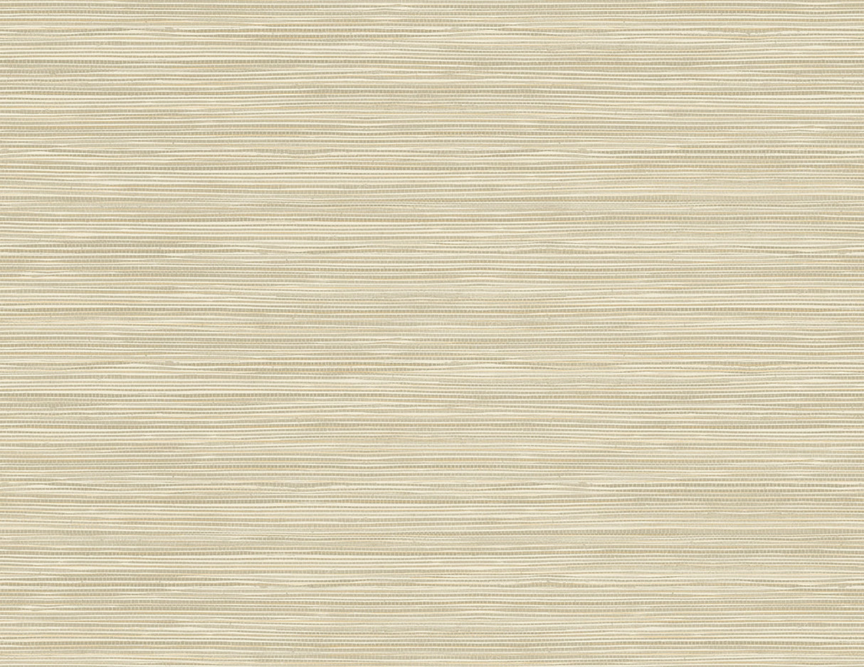 Kenneth James 2765-BW40916 Bondi Neutral Grasscloth Texture Wallpaper