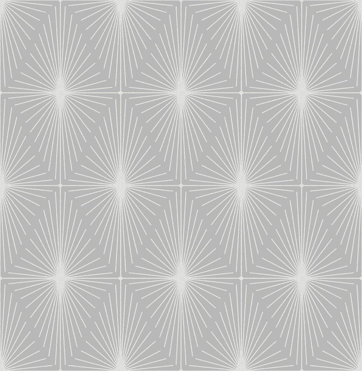 Brewster 2766-23871 Draper Grey Geometric Wallpaper