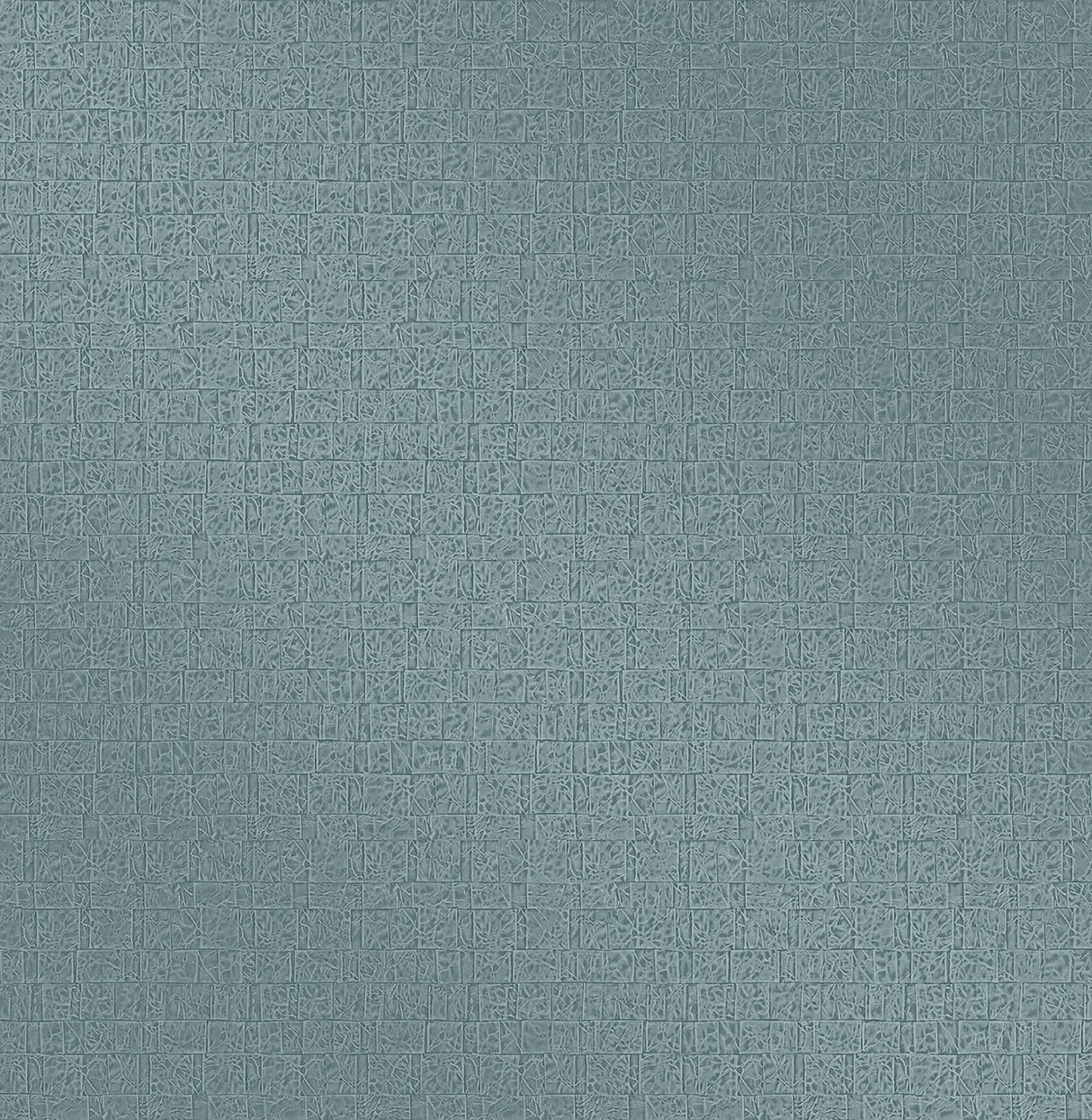 Brewster 2767-23359 Basilic Blue Mosaic Wallpaper