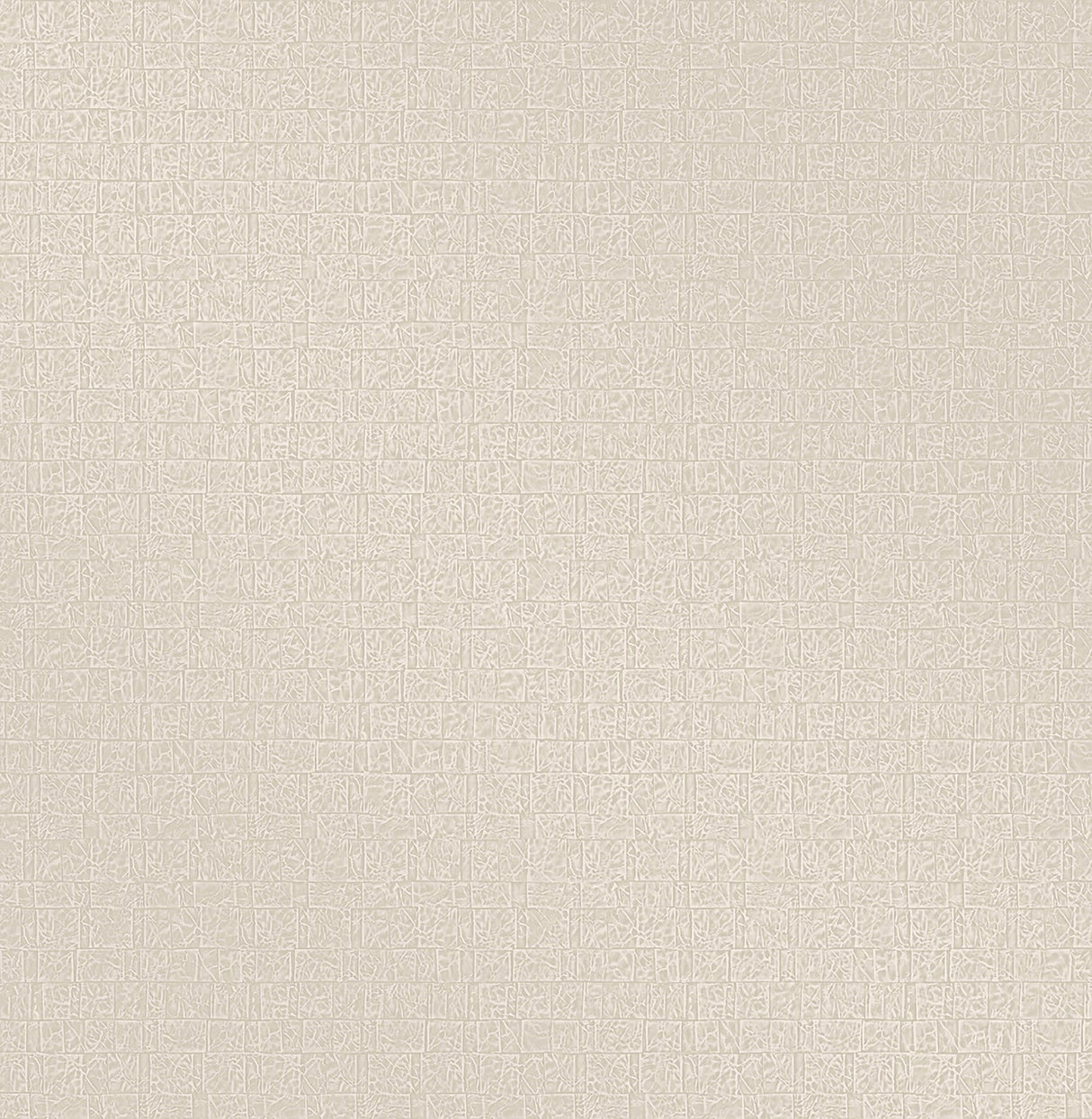 Brewster 2767-23364 Basilic Cream Mosaic Wallpaper