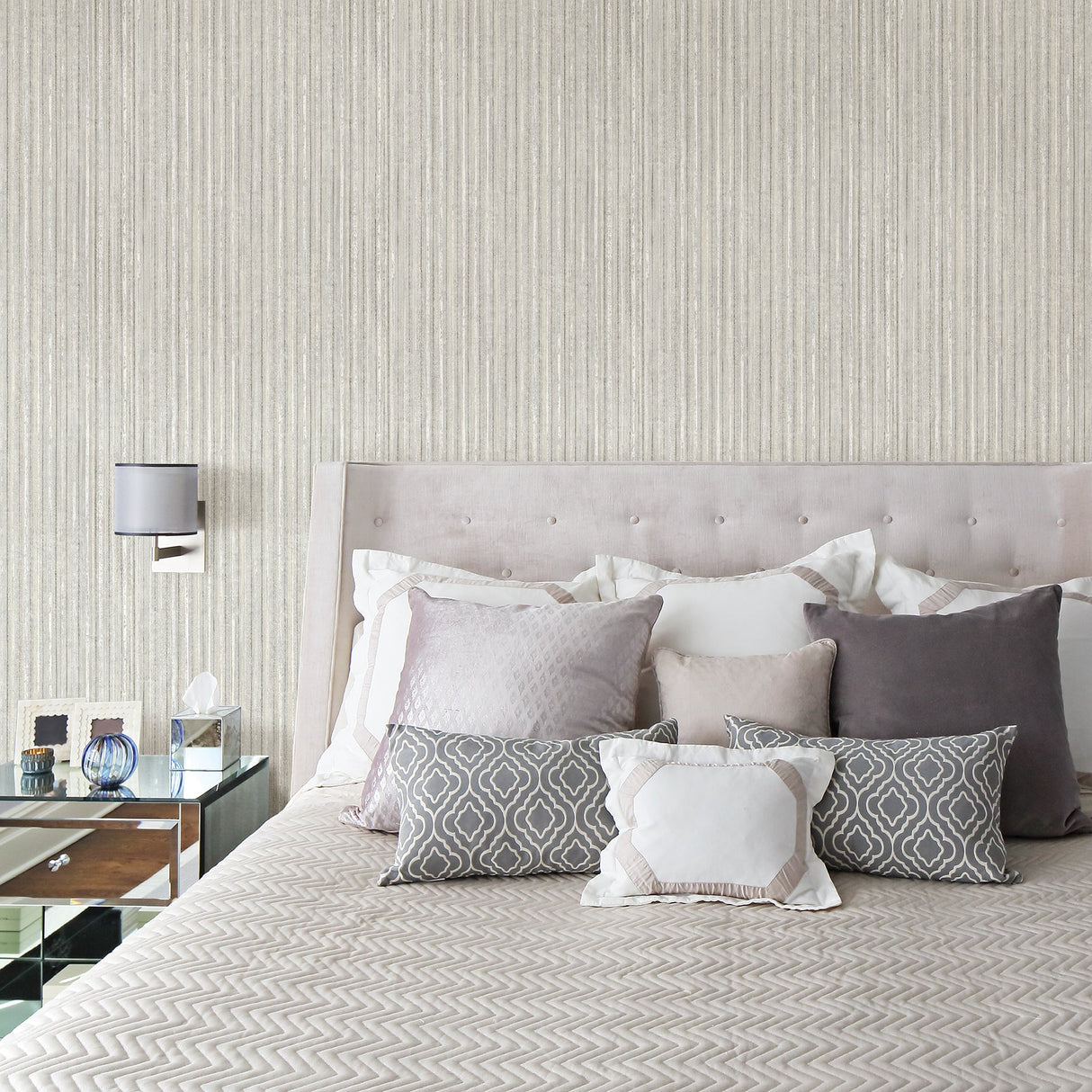 Brewster 2767-23761 Maison Ivory Maison Texture Wallpaper