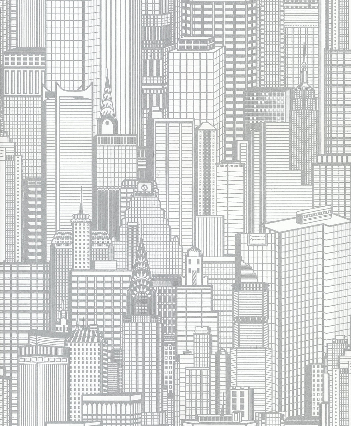 Advantage 2773-795103 Aston Silver City Wallpaper