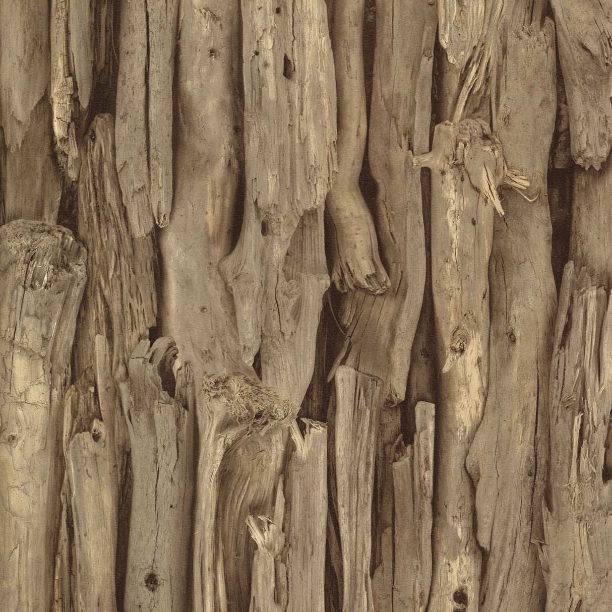 Advantage 2774-473216 Olympic Brown Driftwood Wallpaper