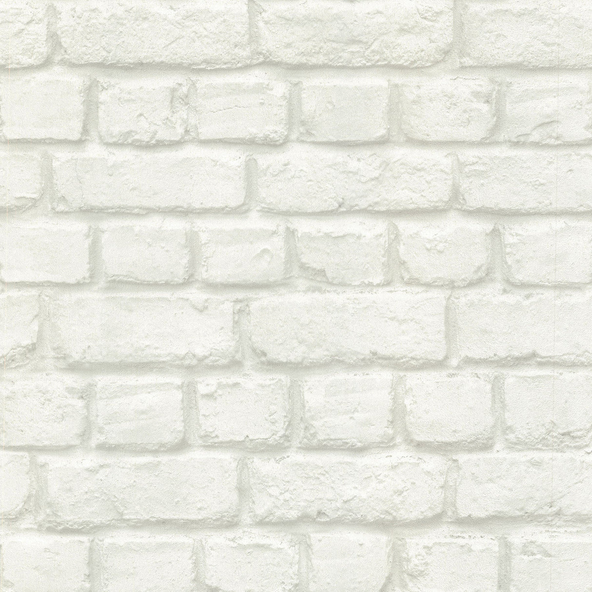 Advantage 2774-587203 Chugach White Whitewashed Brick Wallpaper