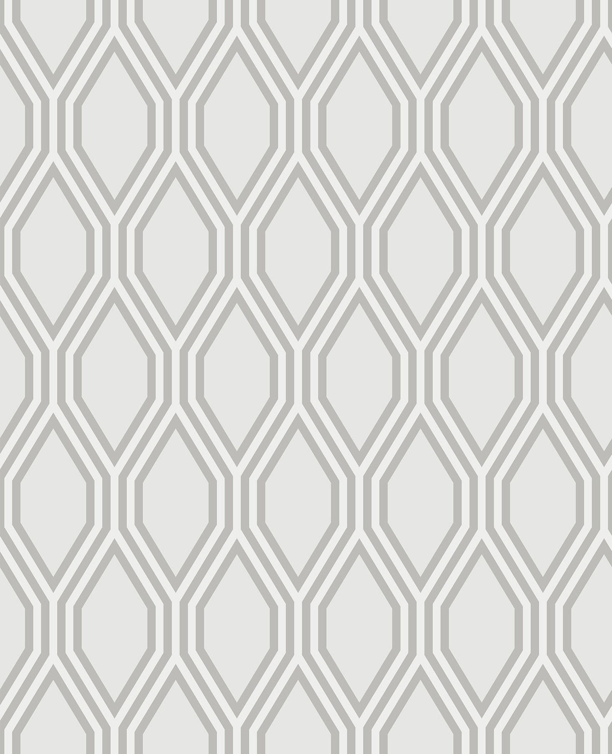 A-Street Prints 2782-24501 Honeycomb Grey Geometric Wallpaper