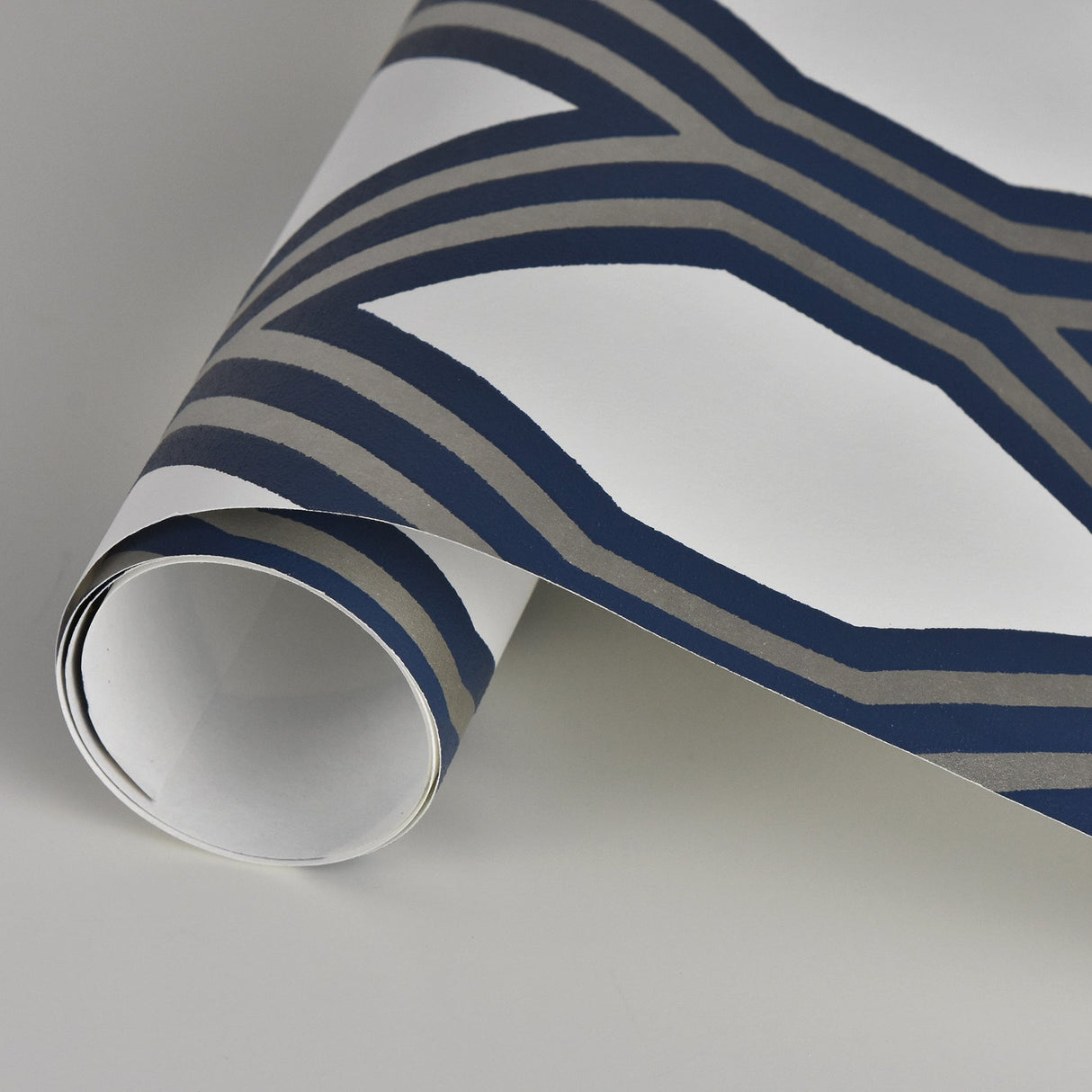 A-Street Prints 2782-24504 Honeycomb Navy Geometric Wallpaper