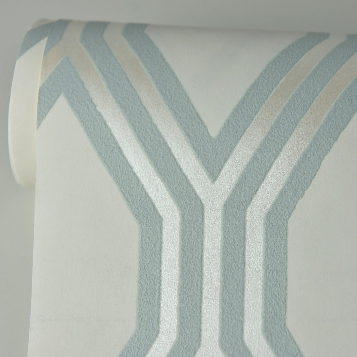 A-Street Prints 2782-24505 Honeycomb Light Blue Geometric Wallpaper