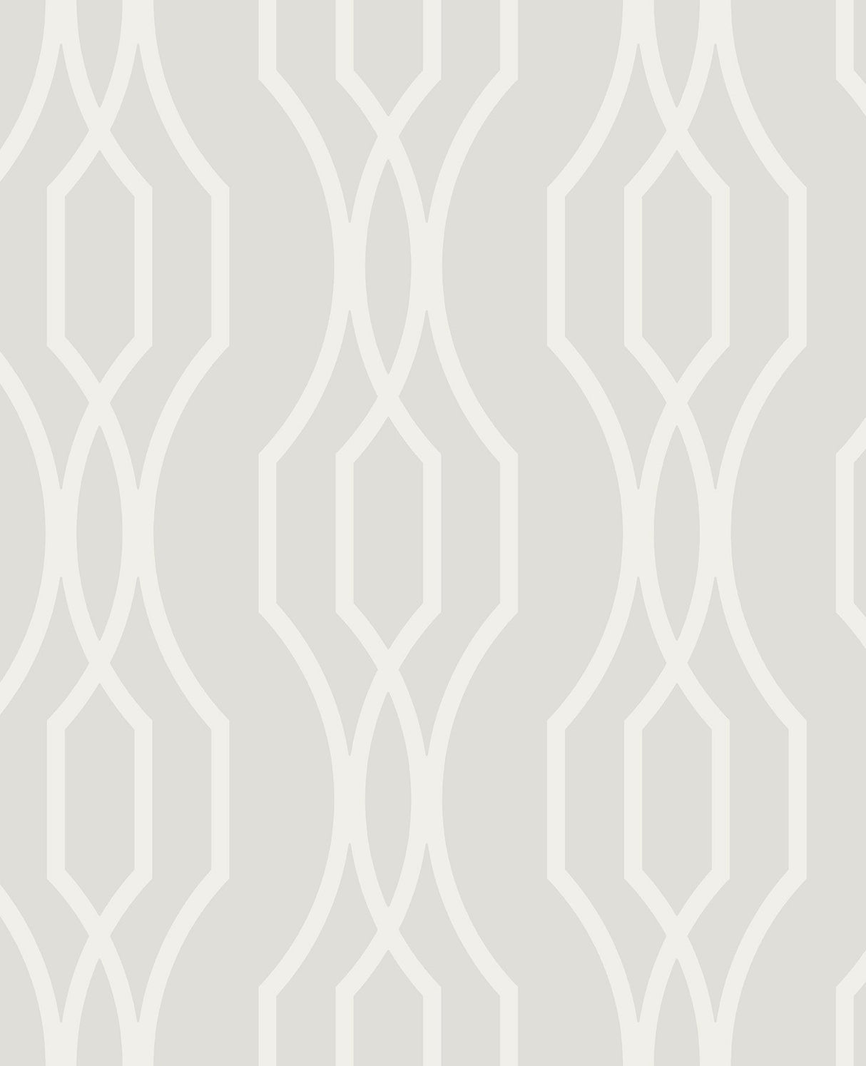 A-Street Prints 2782-24512 Coventry White Trellis Wallpaper