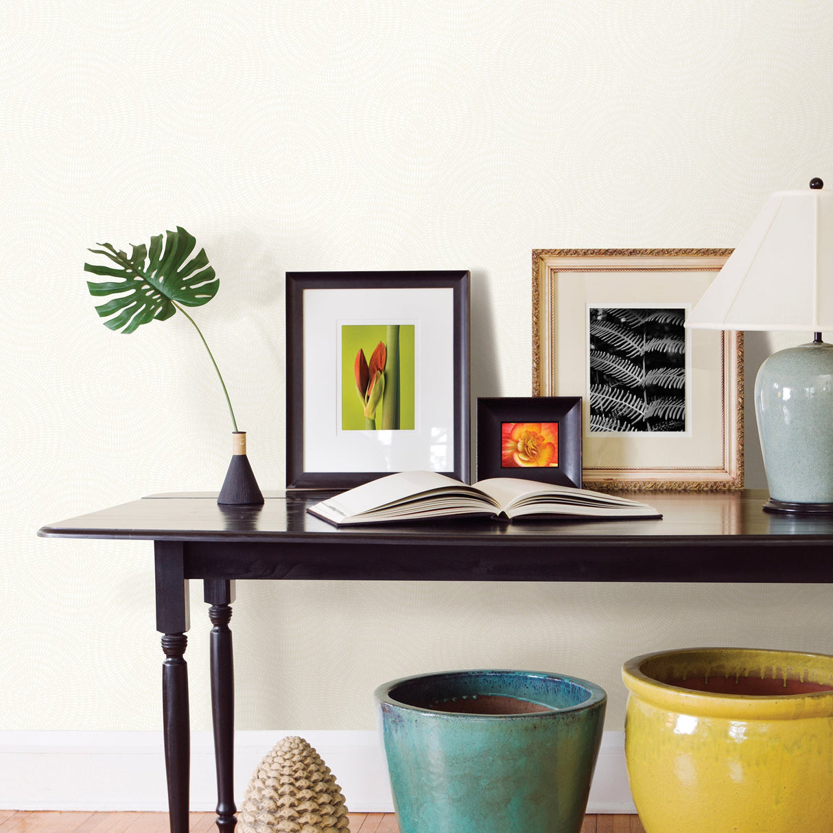 A-Street Prints 2782-24525 Ripple White Shibori Wallpaper