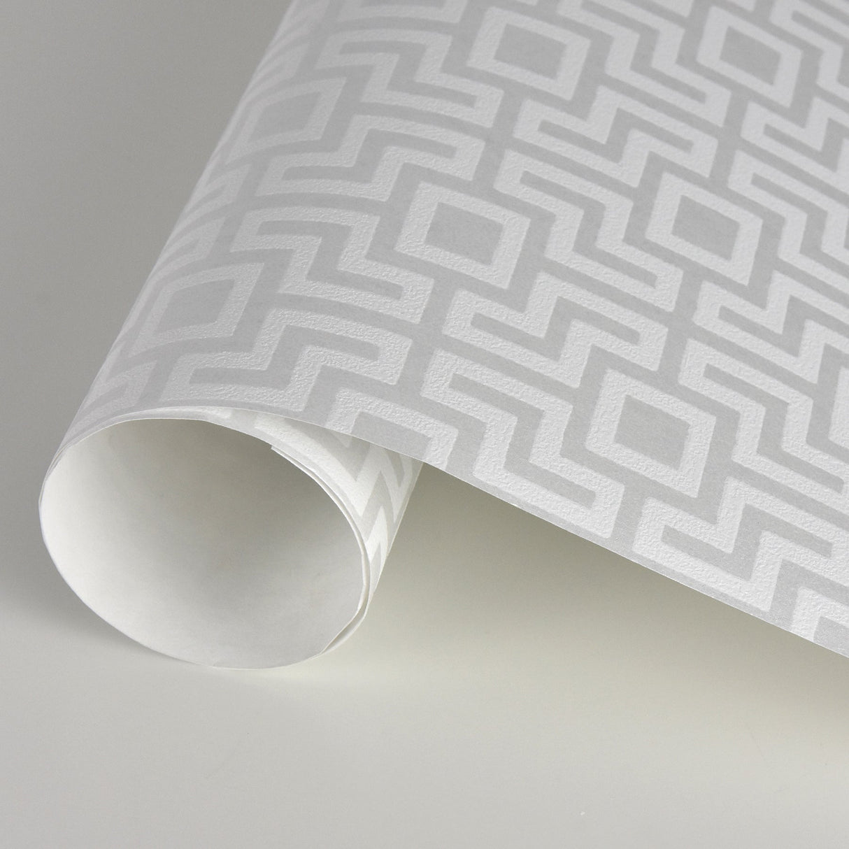 A-Street Prints 2782-24531 Boxwood Silver Geometric Wallpaper