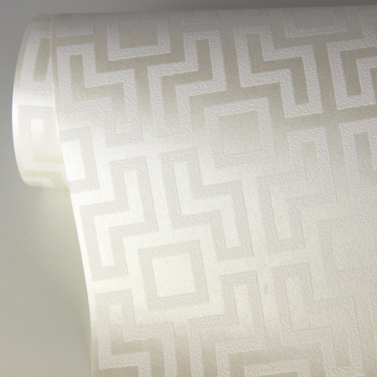A-Street Prints 2782-24533 Boxwood Platinum Geometric Wallpaper