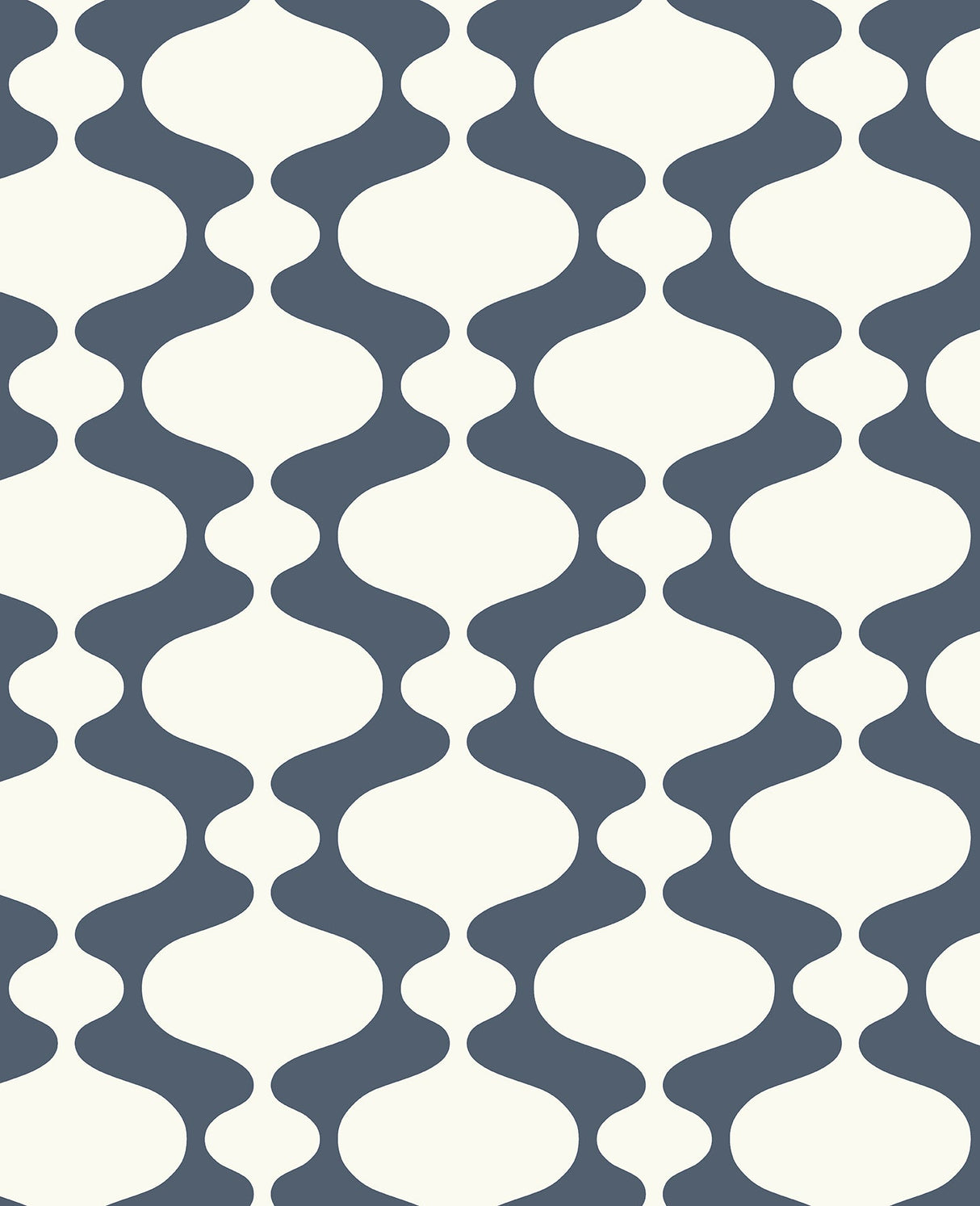 A-Street Prints 2782-24545 Ashbury Navy Retro Wallpaper