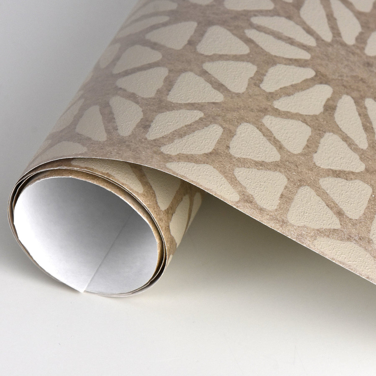A-Street Prints 2782-24548 Prism Taupe Geometric Wallpaper