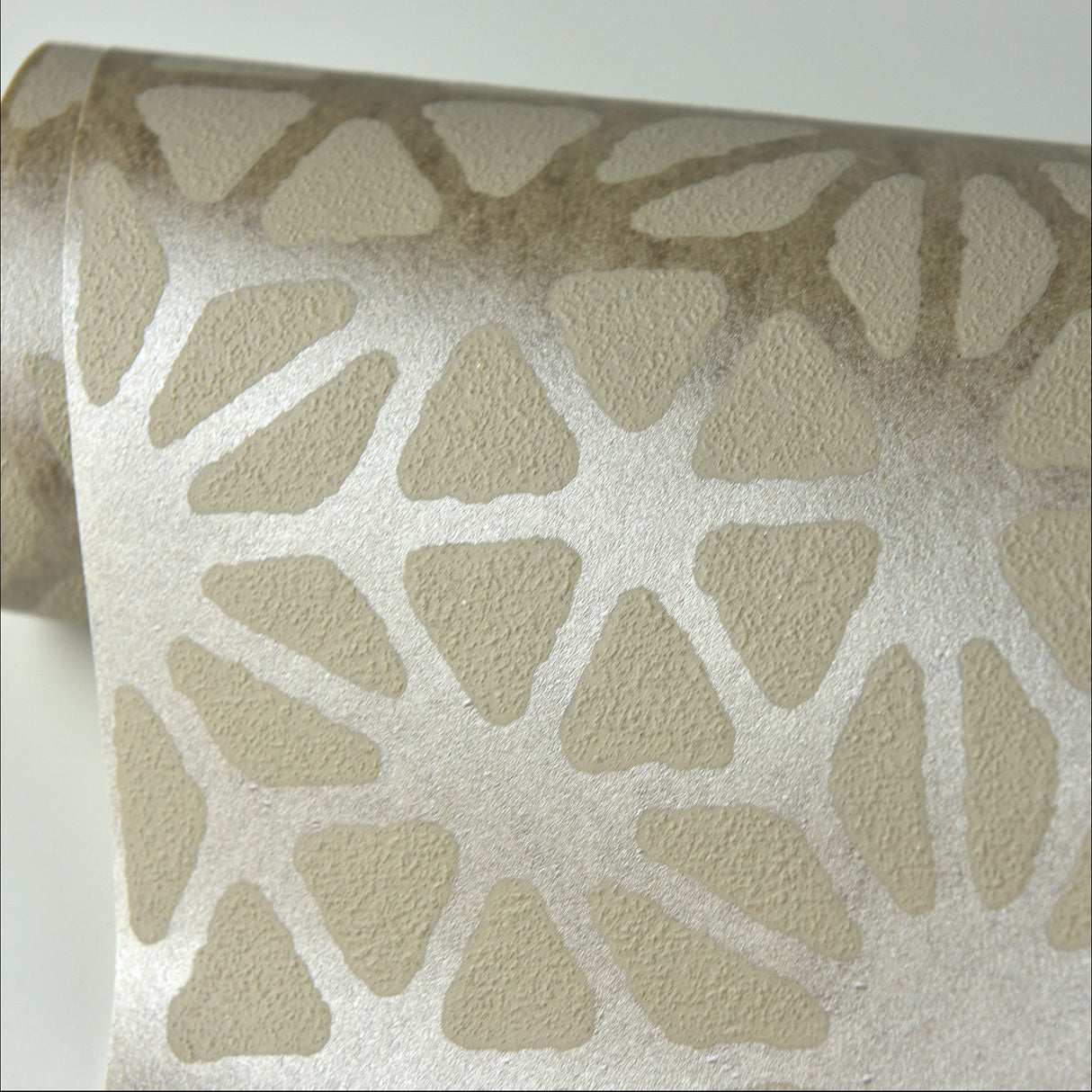A-Street Prints 2782-24548 Prism Taupe Geometric Wallpaper