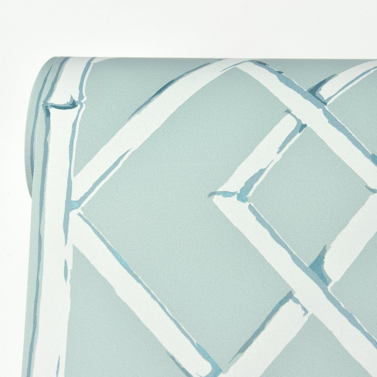 A-Street Prints 2785-24806 Aqua Latticework Wallpaper
