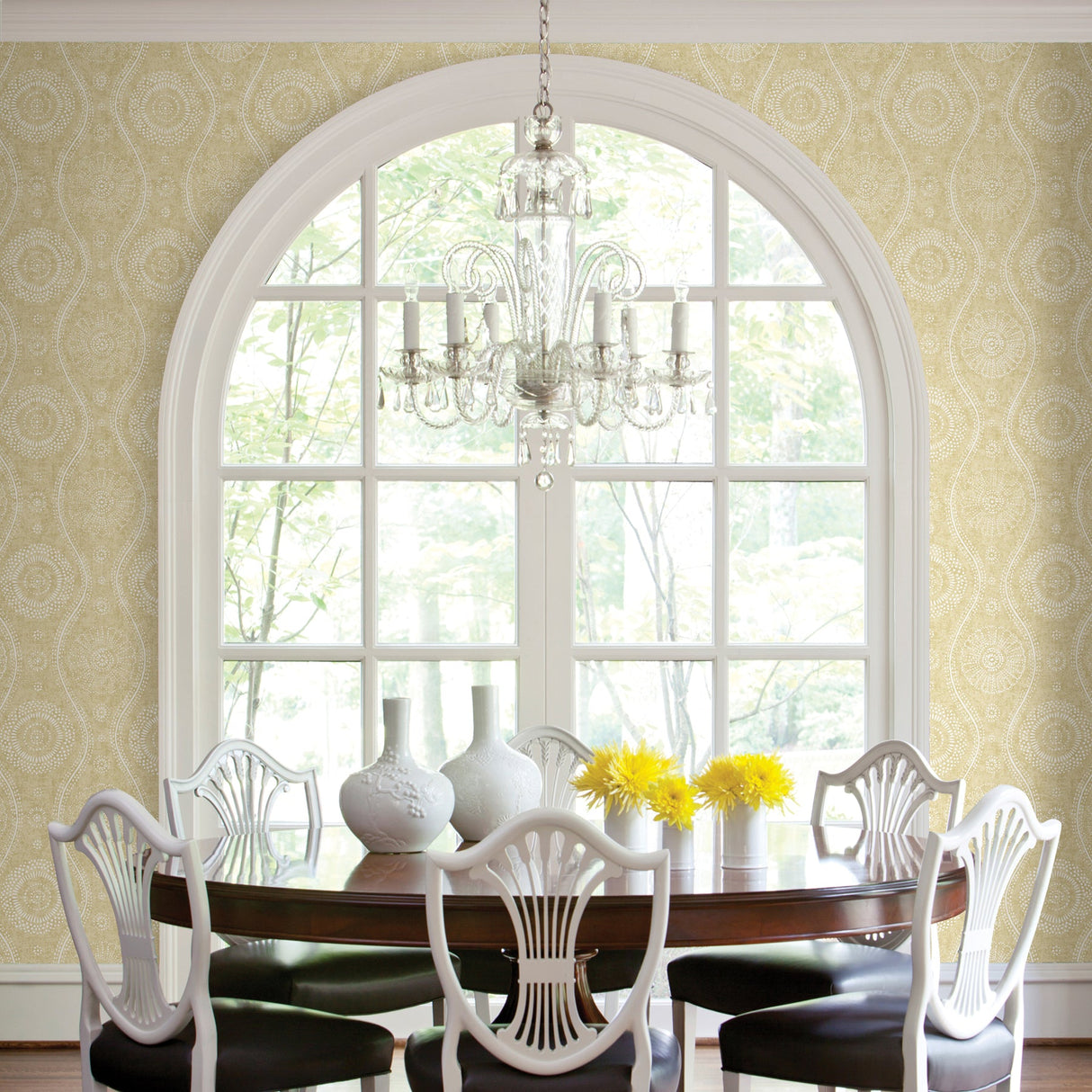 A-Street Prints 2785-24821 Citrine Painterly Wallpaper