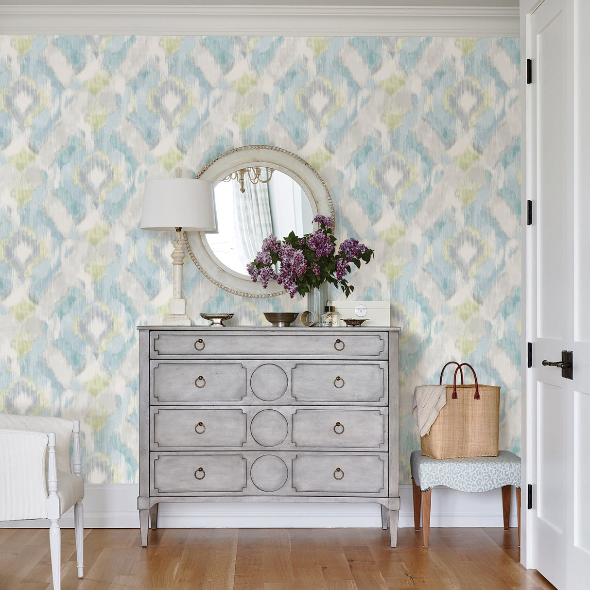 A-Street Prints 2785-24823 Aqua Mirage Wallpaper