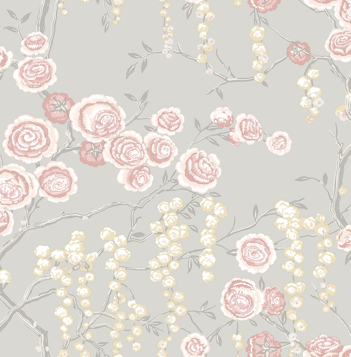 A-Street Prints 2785-24831 Petal Peony Tree Wallpaper