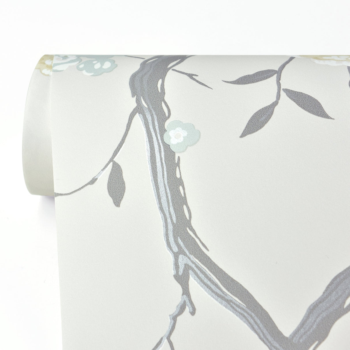 A-Street Prints 2785-24833 Citrine Peony Tree Wallpaper