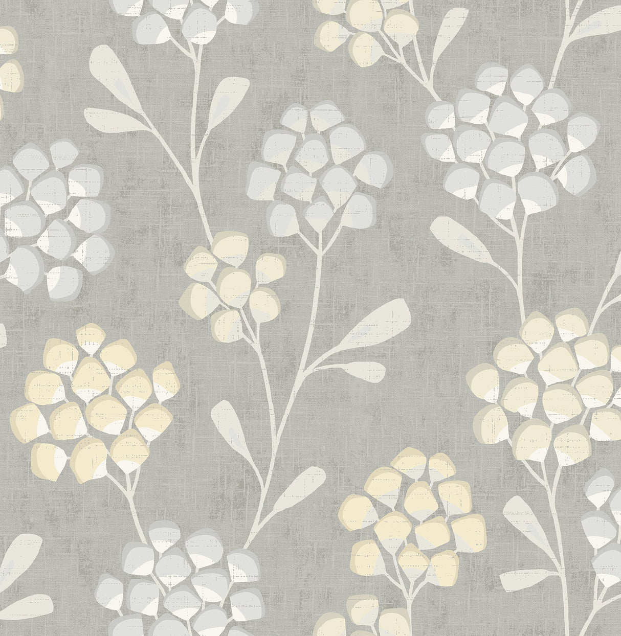 A-Street Prints 2785-24863 Citrine Scandi Flora Wallpaper