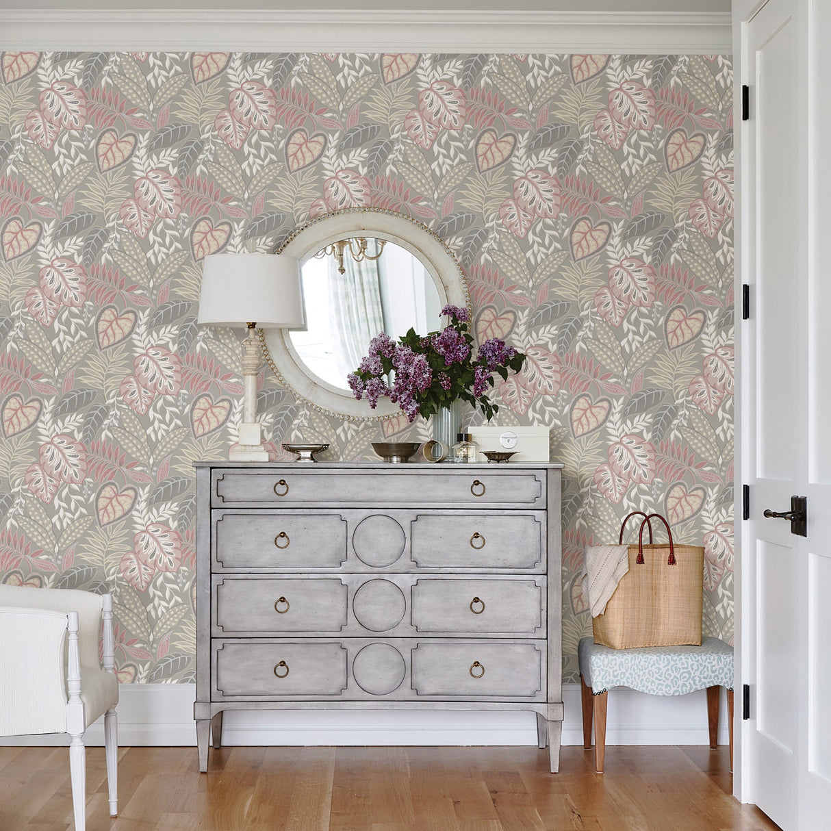 A-Street Prints 2785-87420 Petal Jasmine Wallpaper