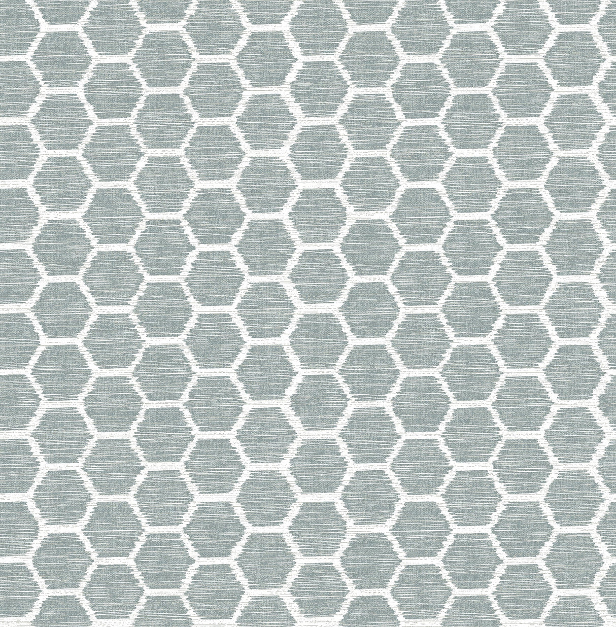 A-Street Prints 2793-24710 Aura Teal Honeycomb Wallpaper