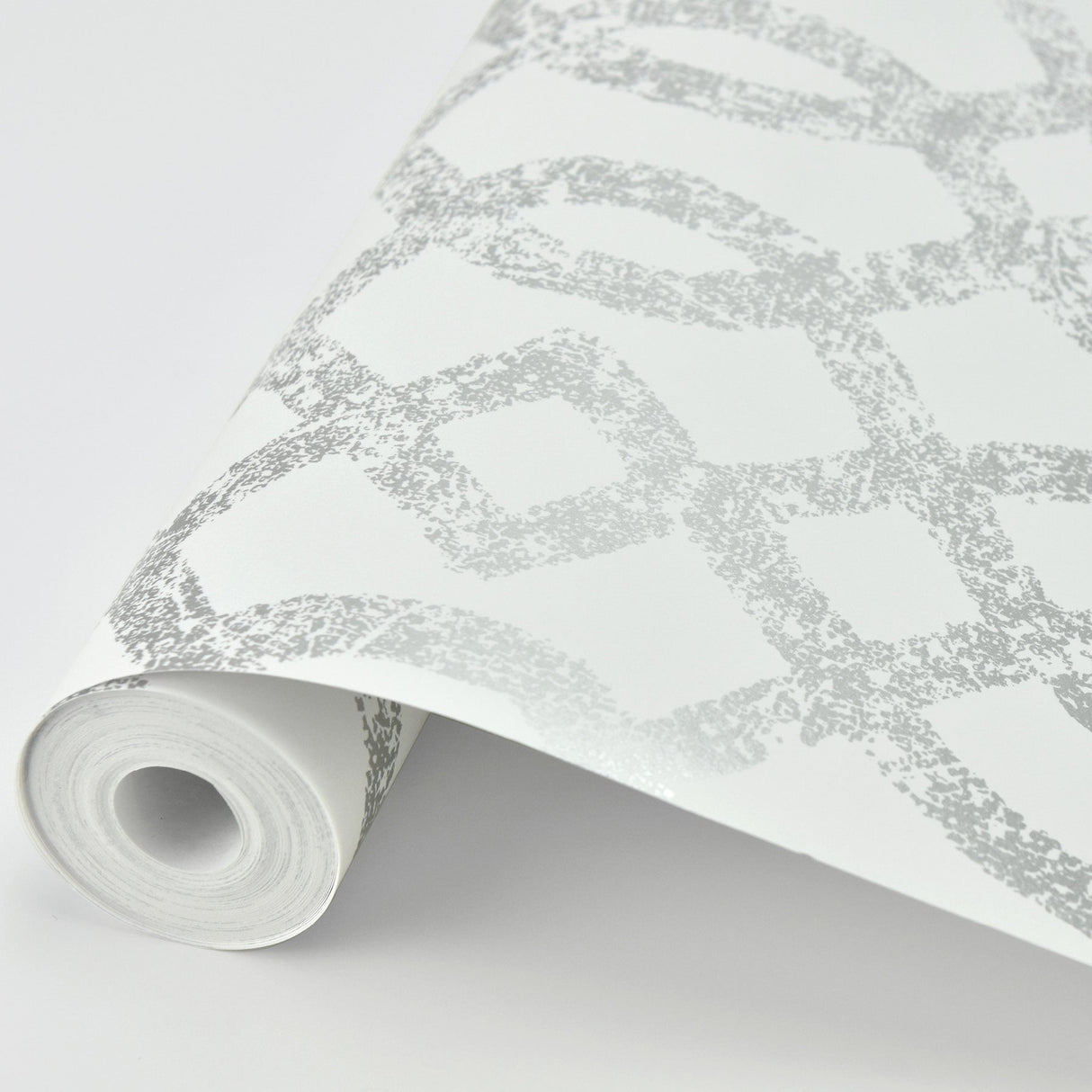 A-Street Prints 2793-24722 Ethereal Silver Trellis Wallpaper
