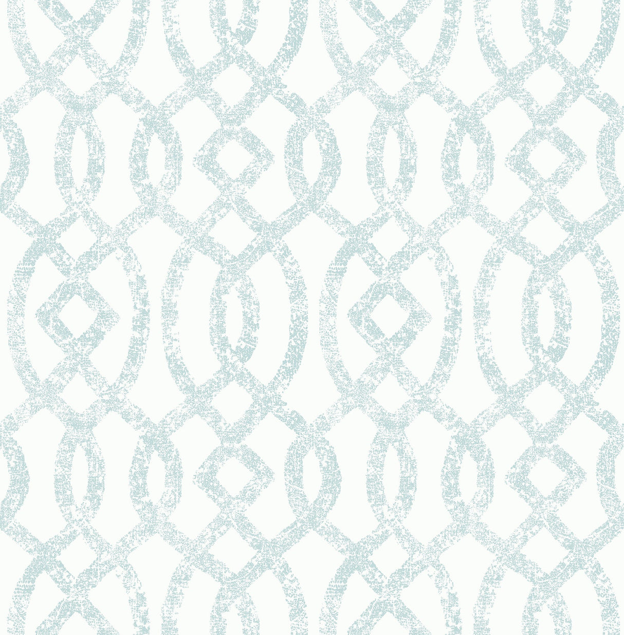 A-Street Prints 2793-24723 Ethereal Sky Blue Trellis Wallpaper