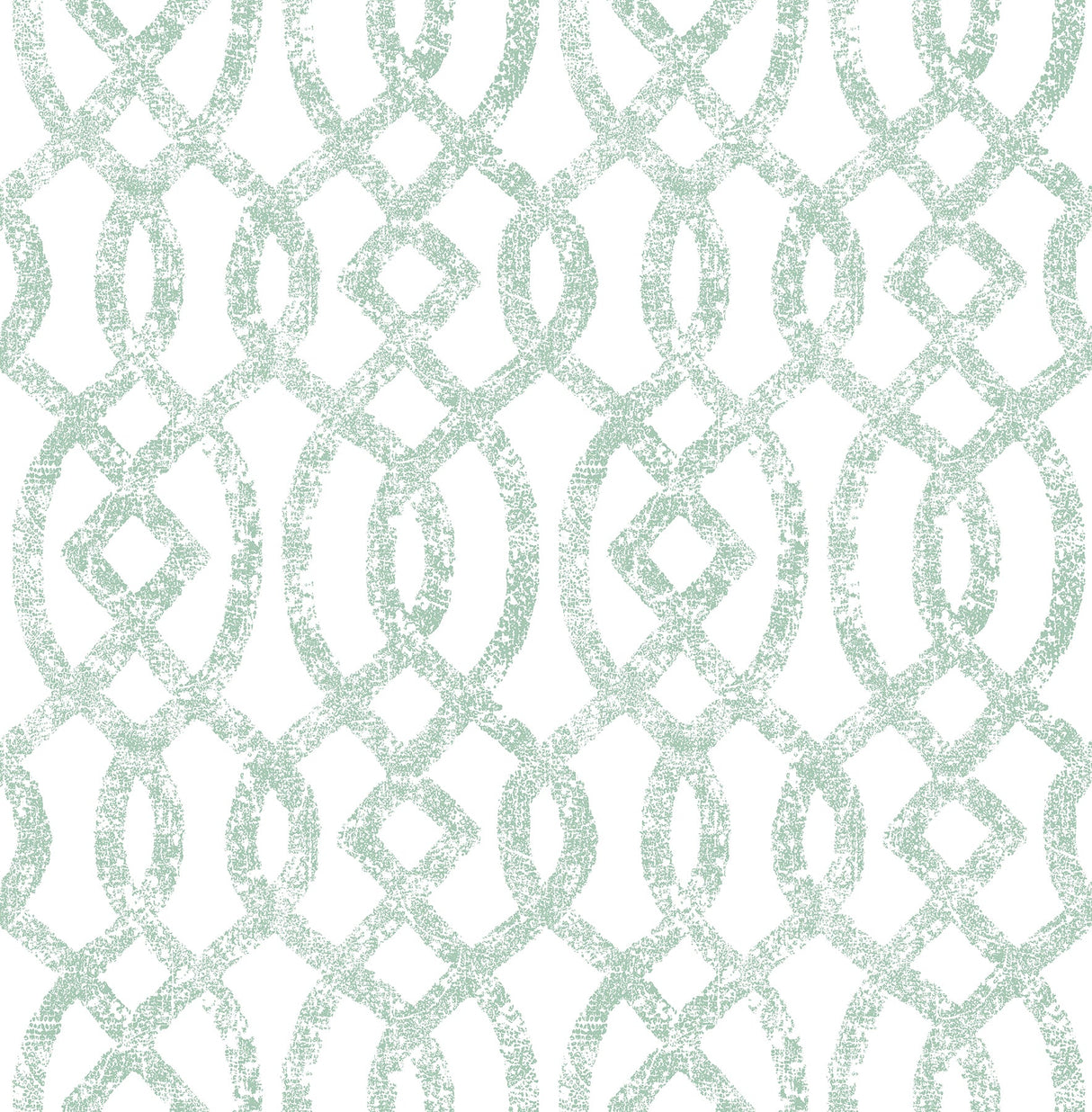 A-Street Prints 2793-24726 Ethereal Sea Green Trellis Wallpaper