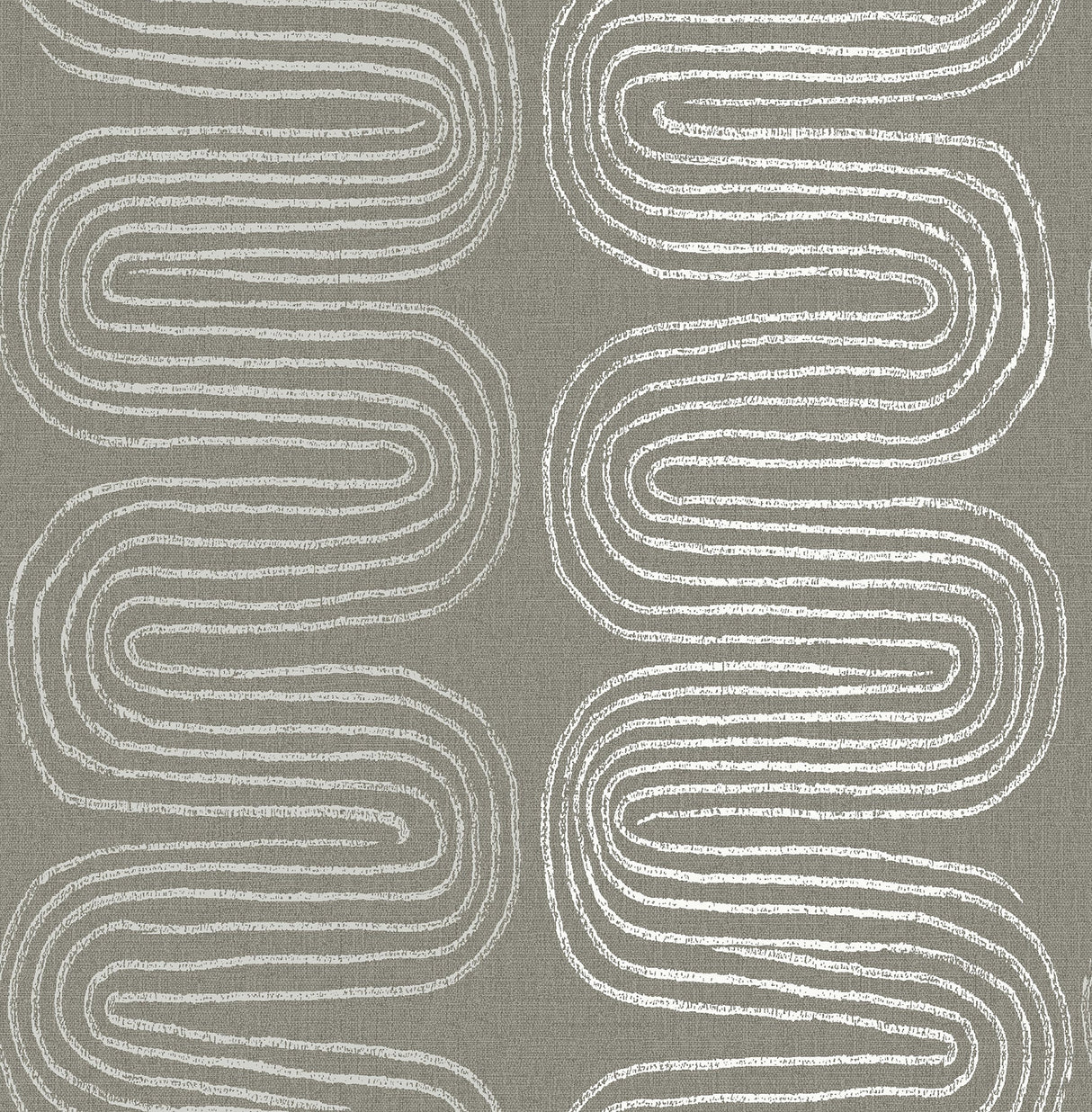 A-Street Prints 2793-24740 Zephyr Brown Abstract Stripe Wallpaper