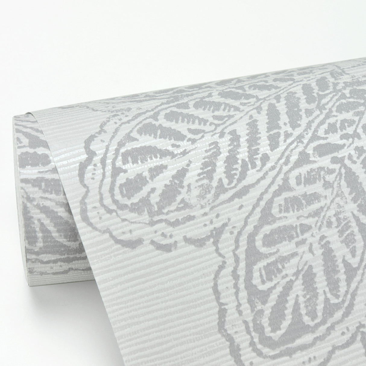 A-Street Prints 2793-24747 Sol Light Grey Medallion Wallpaper