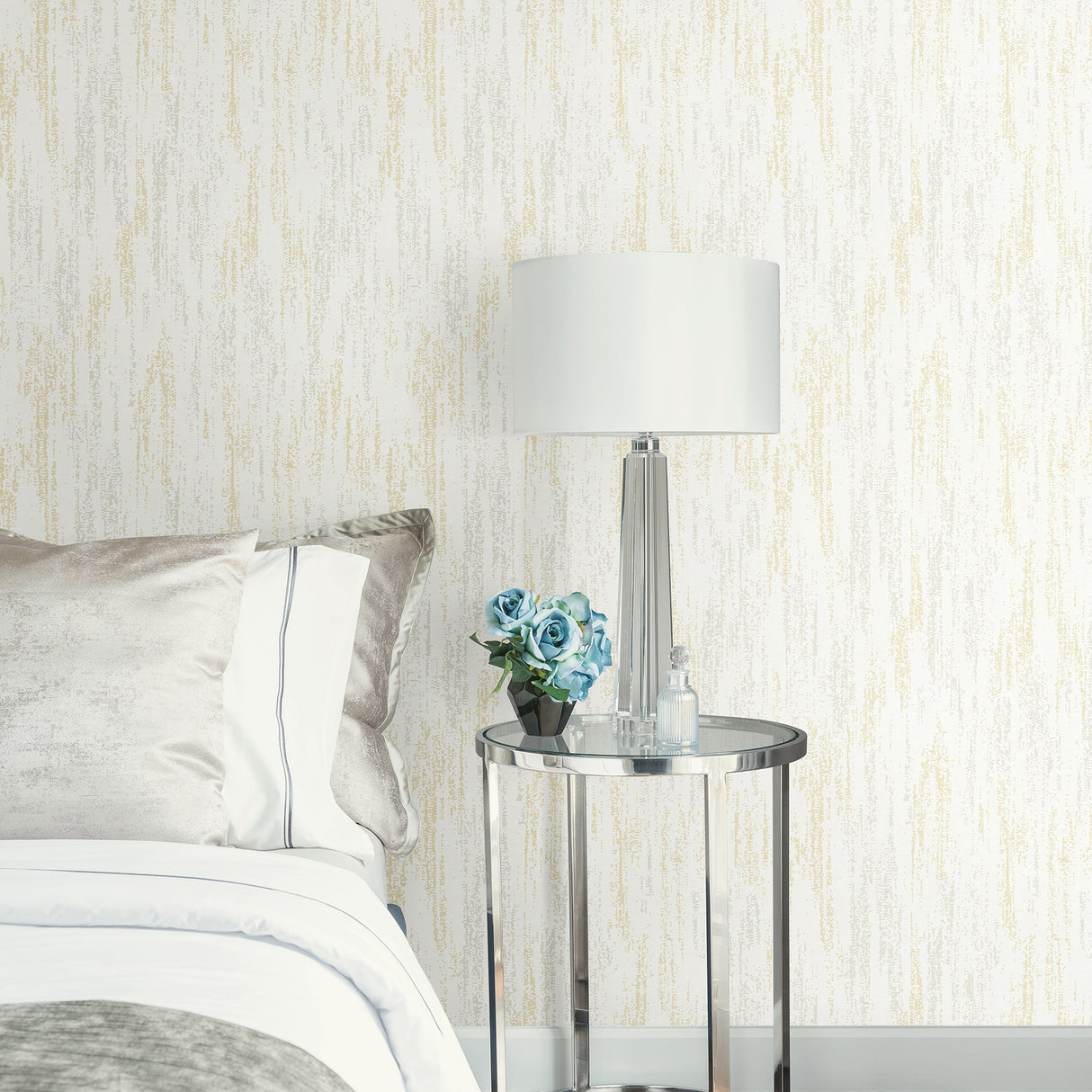 A-Street Prints 2793-24752 Wisp Gold Texture Wallpaper