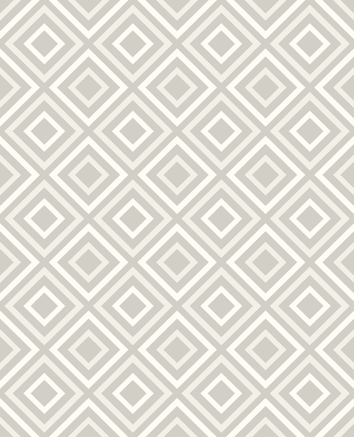 Advantage 2809-87703 Horus Silver Diamond Geo Wallpaper
