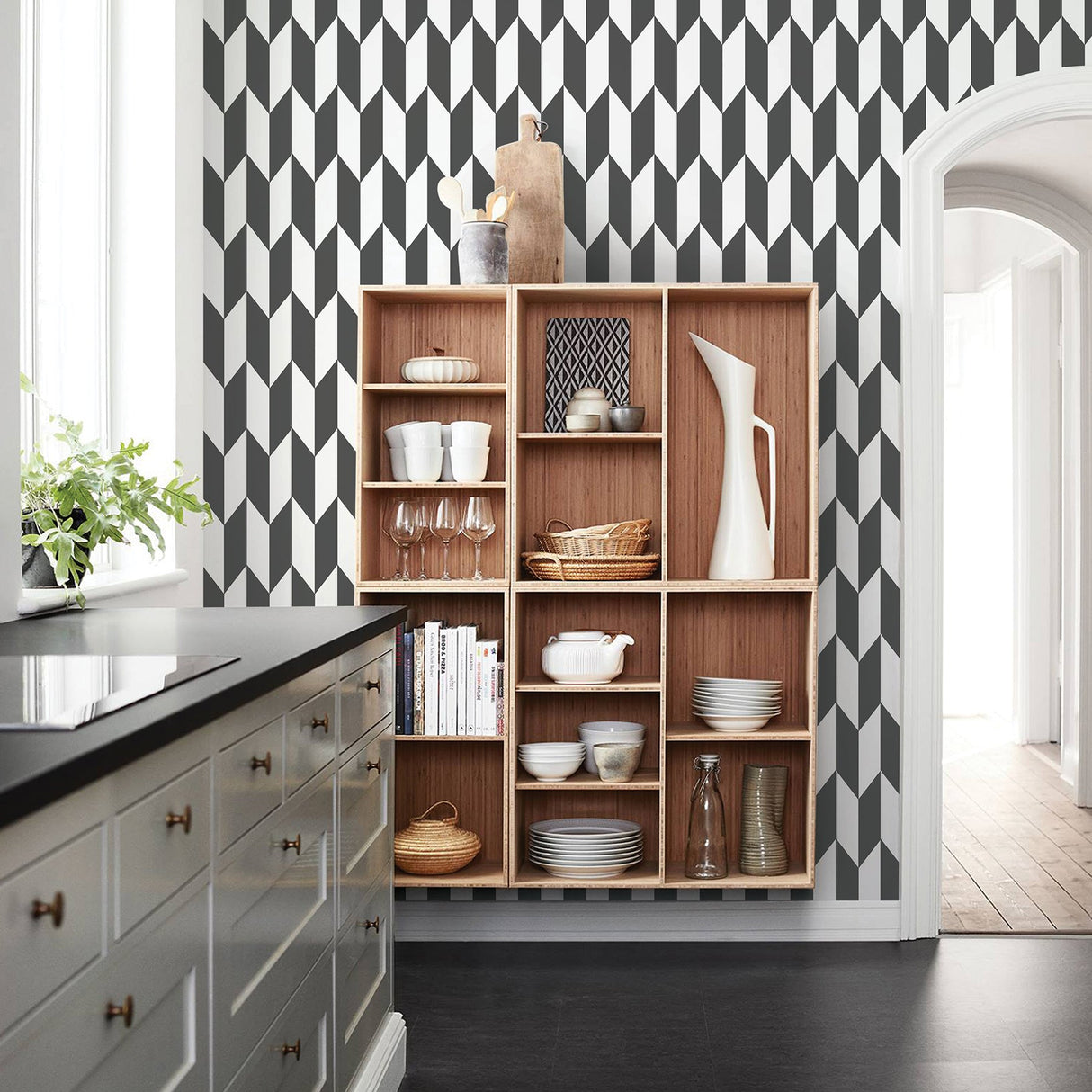 Advantage 2809-87710 Roland Black Arrow Wallpaper