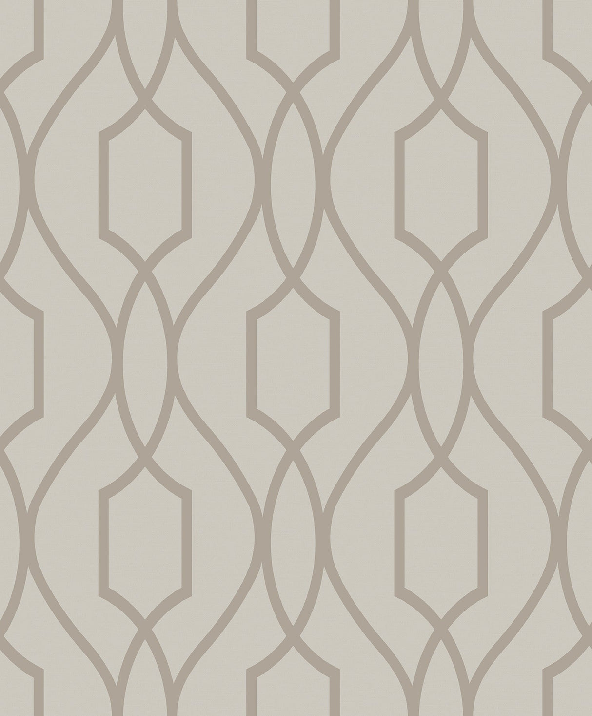 Advantage 2809-87713 Evelyn Bronze Trellis Wallpaper