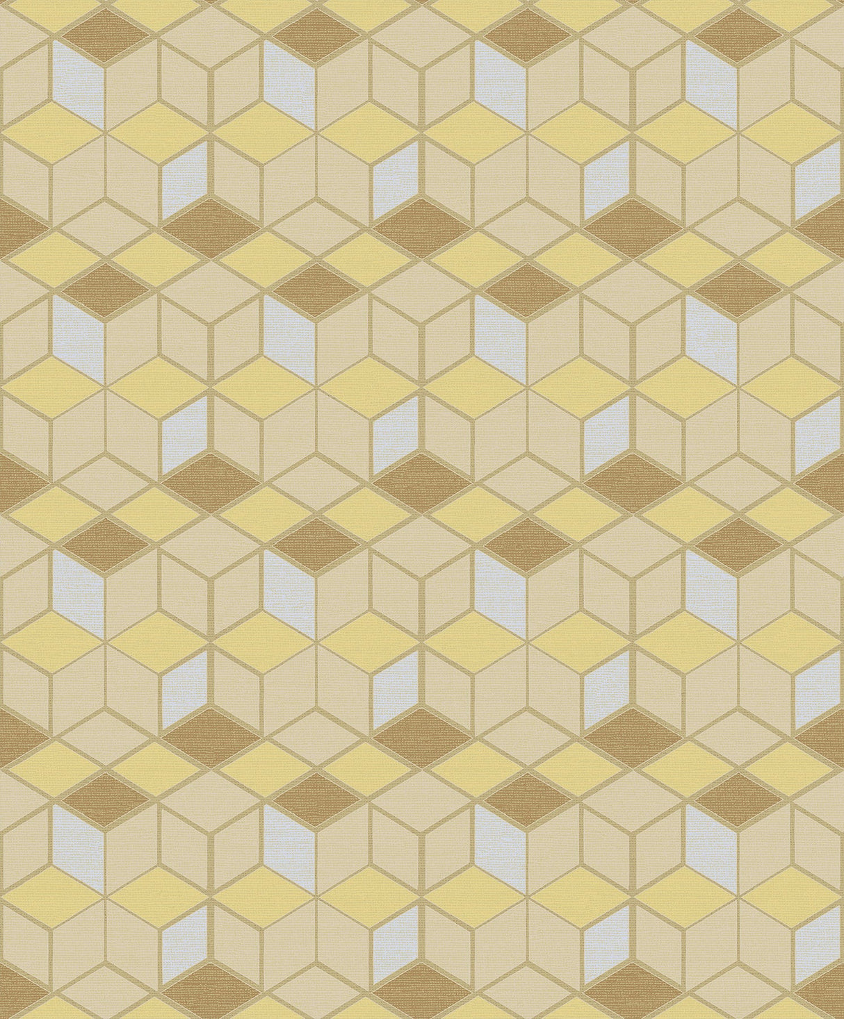 Advantage 2809-IH18101 Joanne Mustard Blox Wallpaper