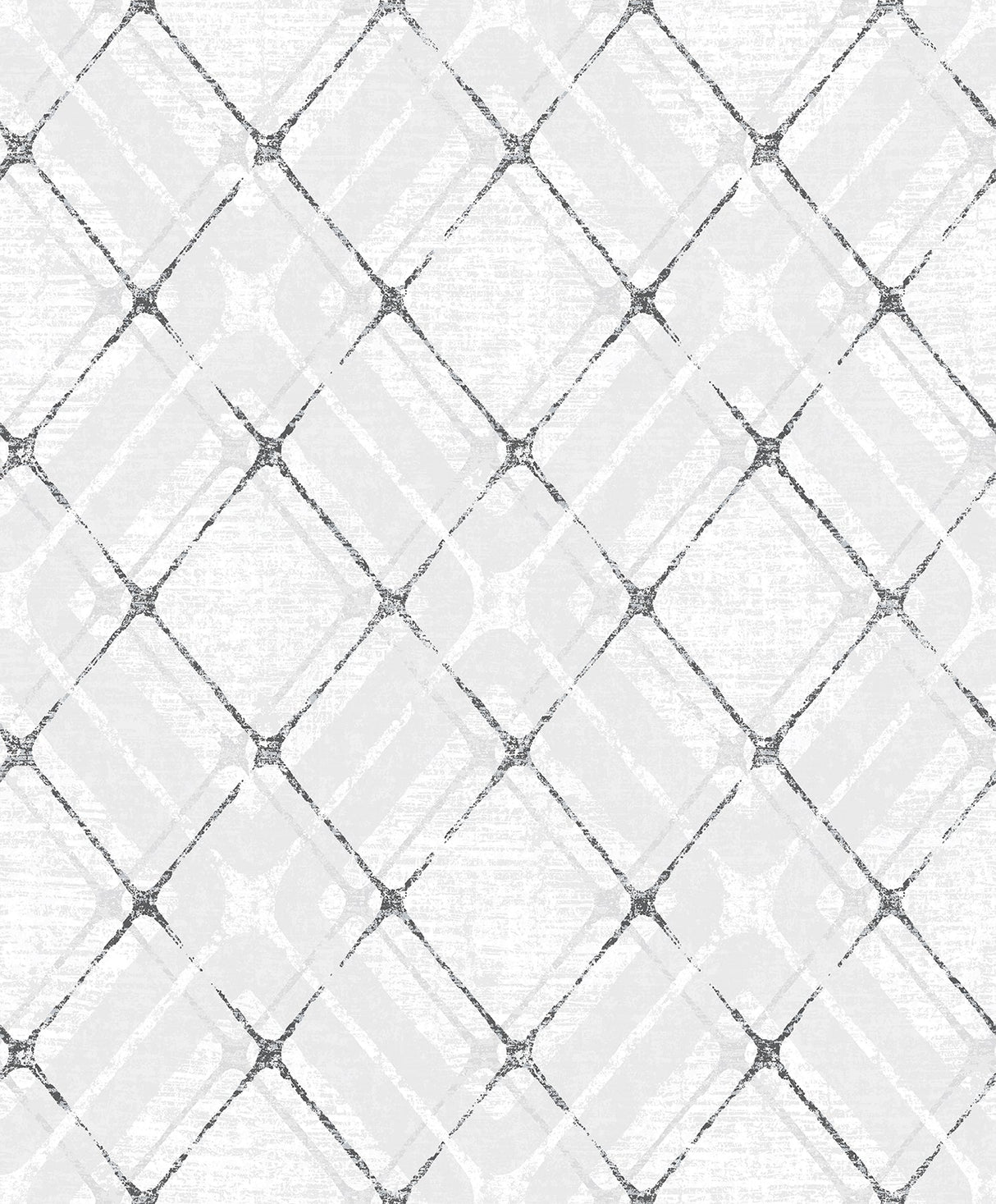 Advantage 2809-IH20043 Hadley Grey Argyle Wallpaper