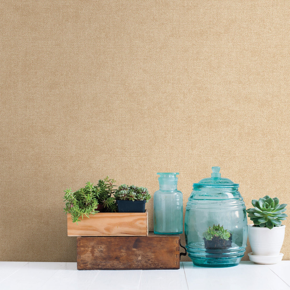 Advantage 2809-SH01251 Nina Wheat Texture Wallpaper
