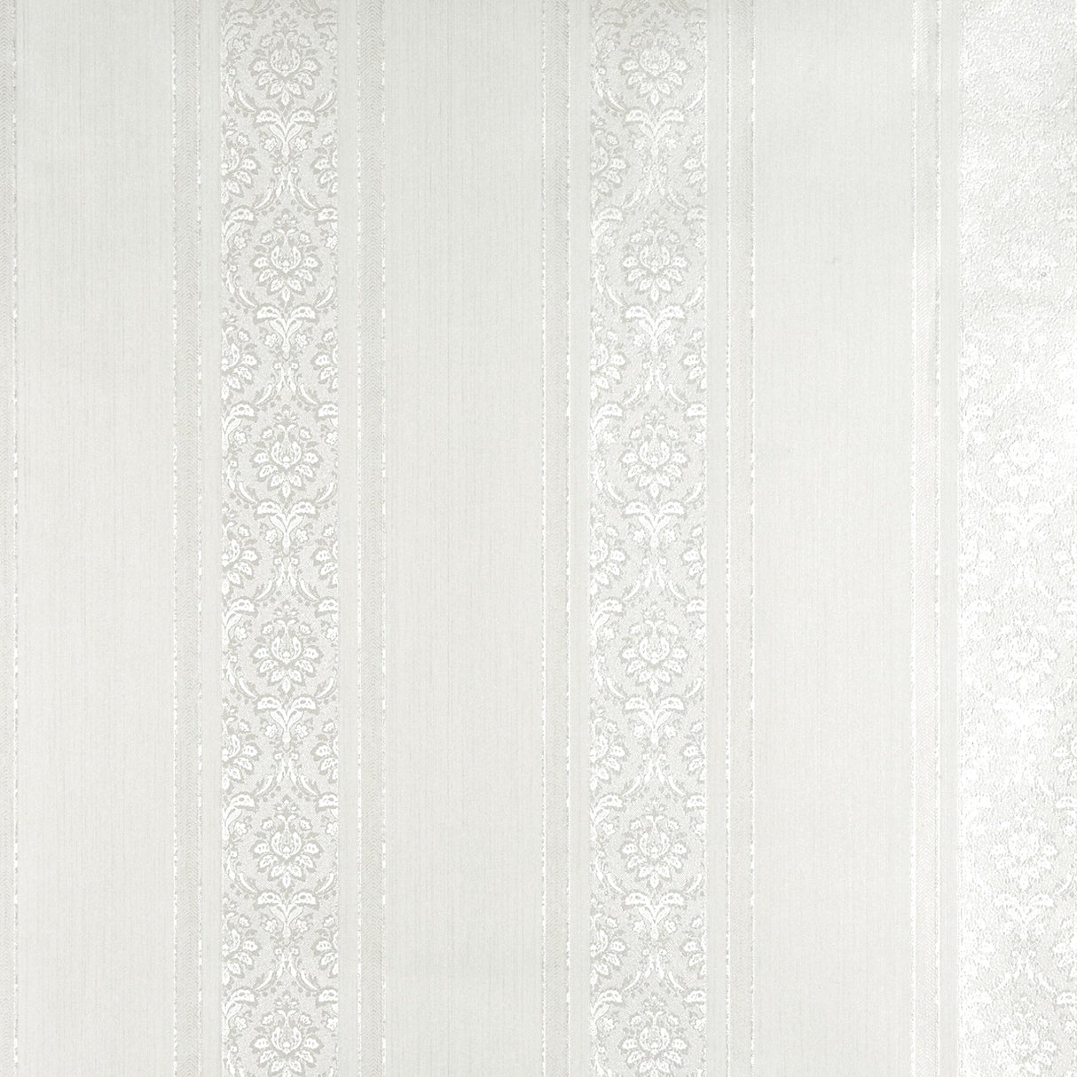 Advantage 2810-BLW10801 Mackenzie White Stripe Wallpaper