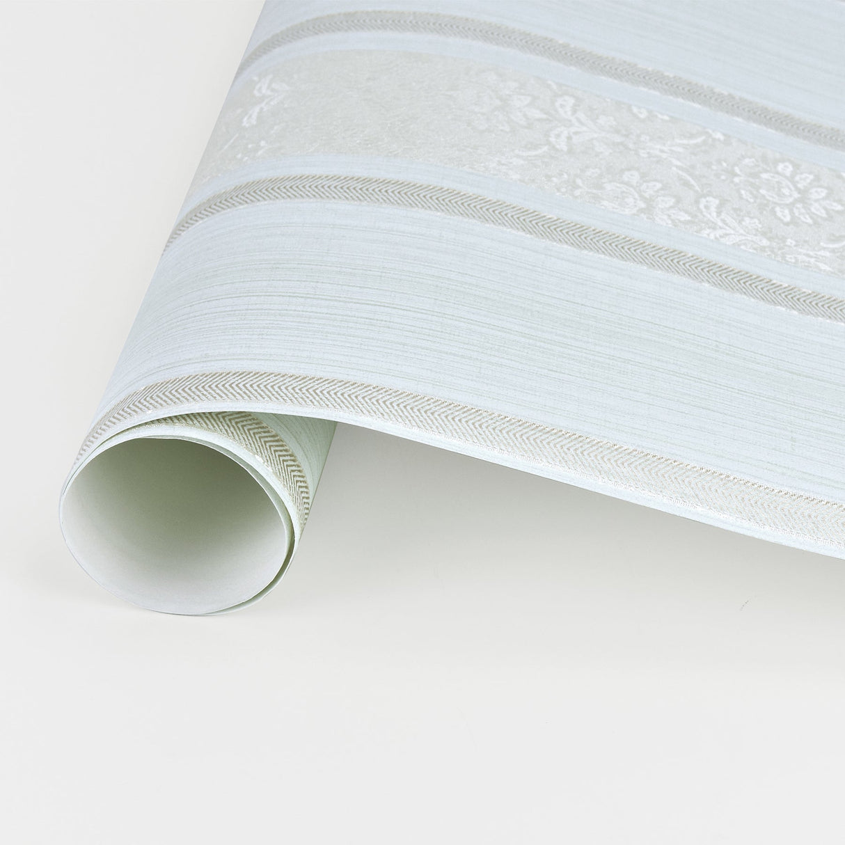 Advantage 2810-BLW10804 Mackenzie Mint Stripe Wallpaper