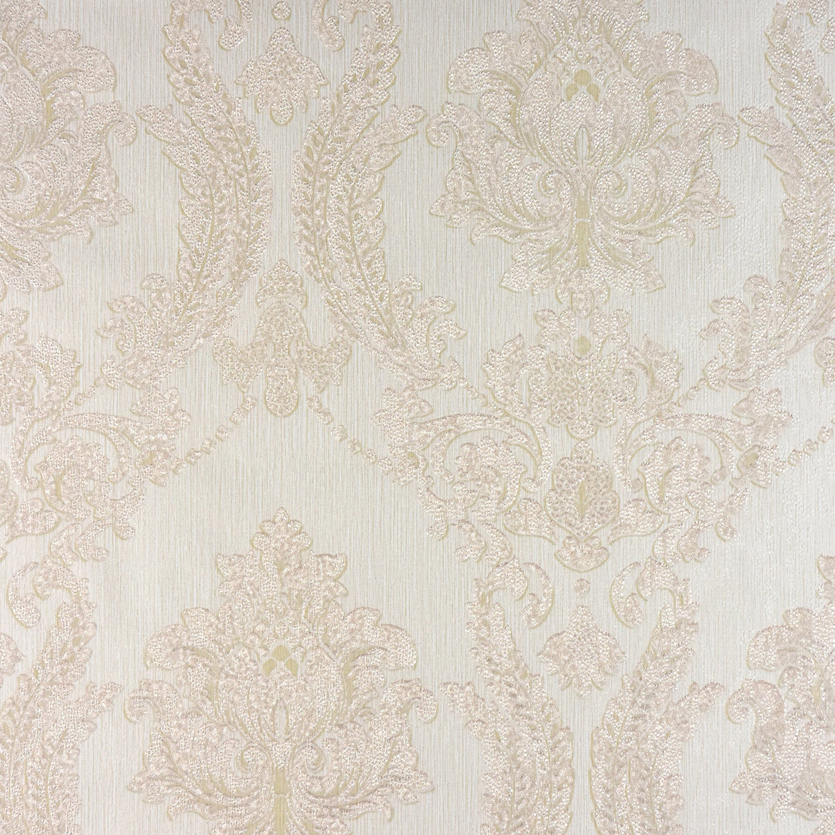 Advantage 2810-BLW10902 Maizey Cream Damask Wallpaper