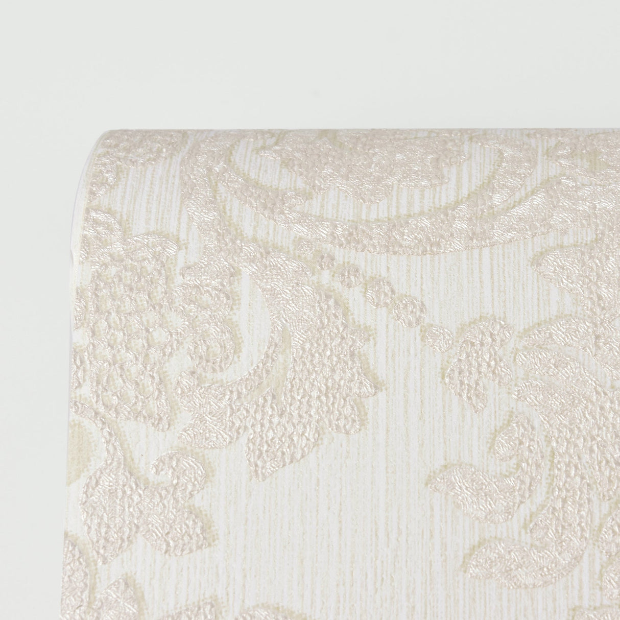 Advantage 2810-BLW10902 Maizey Cream Damask Wallpaper