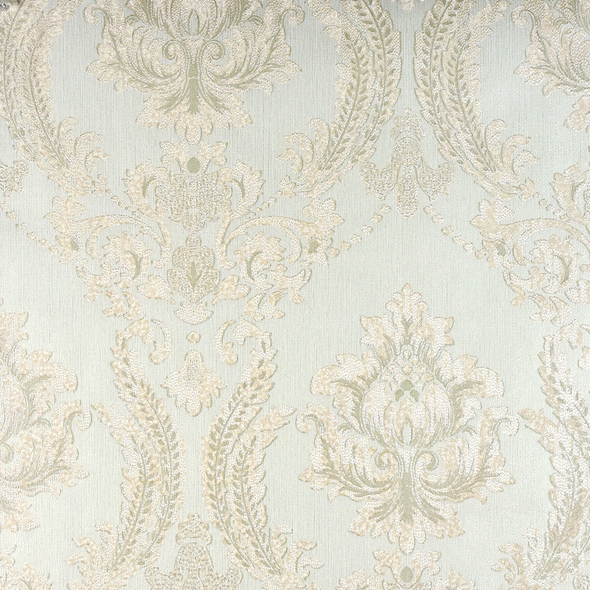 Advantage 2810-BLW10904 Maizey Mint Damask Wallpaper