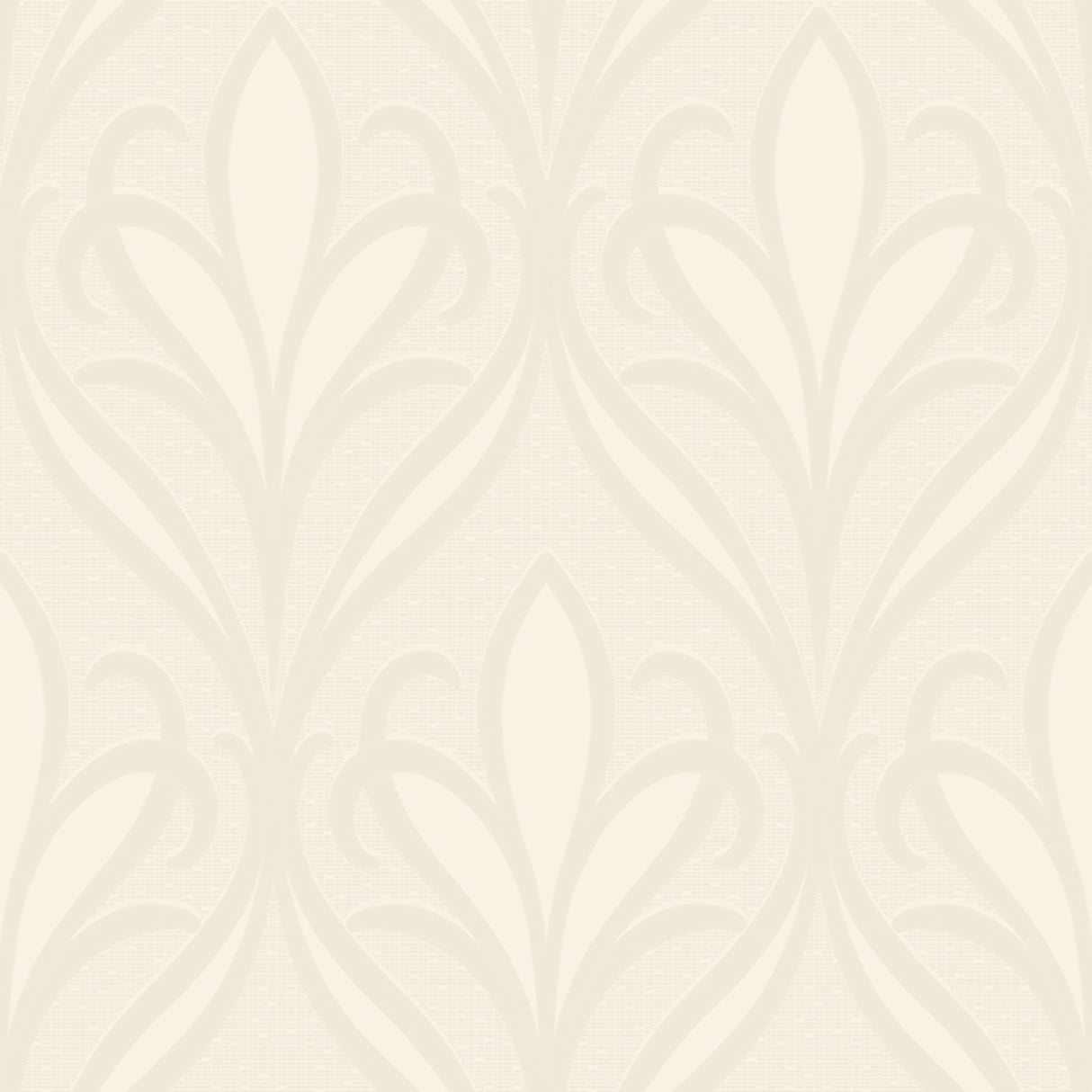 Advantage 2810-XSS0501 Vivian Off-White Nouveau Damask Wallpaper