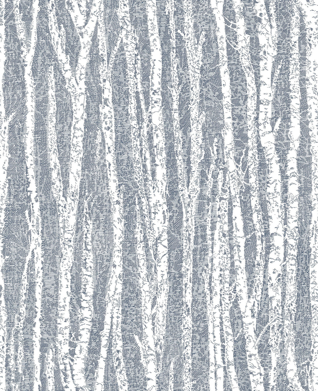 Advantage 2811-24581 Toyon Blue Birch Tree Wallpaper